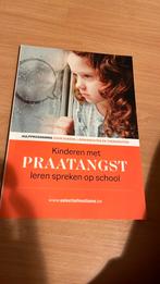Kinderen met praatangst leren spreken op school, Ophalen of Verzenden, Zo goed als nieuw, Ontwikkelingspsychologie