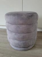 HMS Poef Rings Dolfijn Grijs 45x40cm (NOG 1!!), Minder dan 50 cm, Rond, Nieuw, Minder dan 50 cm