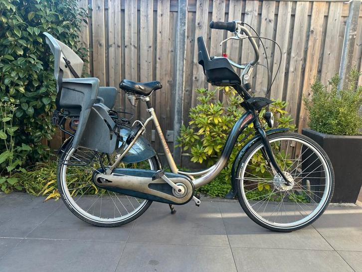 Sparta amazone moederfiets framemaat 54, Fietsen en Brommers, Fietsen | Dames | Moederfietsen, Zo goed als nieuw, Sparta, 53 tot 56 cm