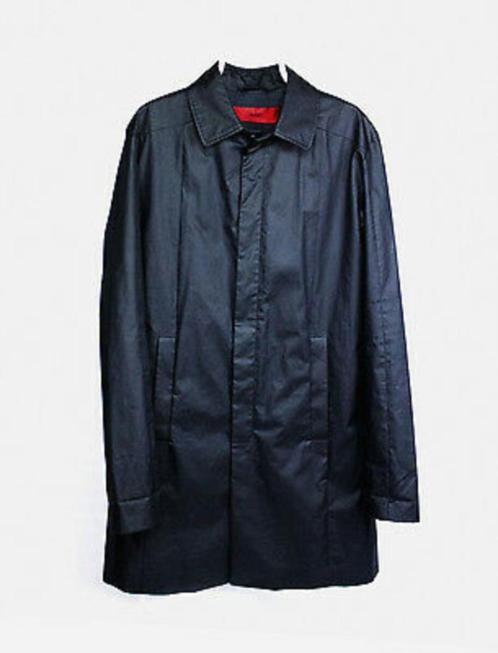 Hugo Boss jas maat L zwart mantel Bertwin halflang model, Kleding | Heren, Jassen | Zomer, Zo goed als nieuw, Maat 52/54 (L), Zwart