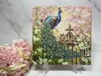 Ambiente knutsel servetten pauw op hek decoupage nr 492, Ophalen of Verzenden, Nieuw, Materiaal