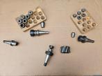 Spantanghouders  Metaalfreesbank ( 4 stuks ), Ophalen of Verzenden, Gebruikt, Elektrisch, Overige soorten