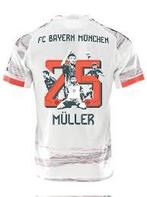 Uitshirt Bayern Munchen met speciale Müller bedrukking, Ophalen of Verzenden, Zo goed als nieuw, Shirt