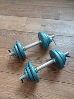 Dumbell/halter set Body Sculpture 19/20kg, Ophalen of Verzenden, Gebruikt, Rug, Dumbbell