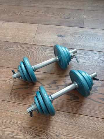 Dumbell/halter set Body Sculpture 19/20kg beschikbaar voor biedingen