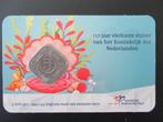 Coincard 110 jaar vierkante stuiver 1940, Postzegels en Munten, Munten | Nederland, Setje, Koningin Wilhelmina, Ophalen of Verzenden