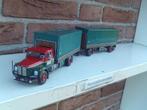 Tekno  Scania  Vabis  Combi  van  D.S.W., Hobby en Vrije tijd, Ophalen of Verzenden, Nieuw, Bus of Vrachtwagen, Tekno