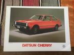 autofolder Datsun Cherry   1979, Boeken, Auto's | Folders en Tijdschriften, Verzenden