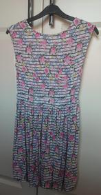 witte zomerjurkje met bloemen - maat 146 (10 – 11 jaar), Ophalen, Zo goed als nieuw, Meisje, Jurk of Rok