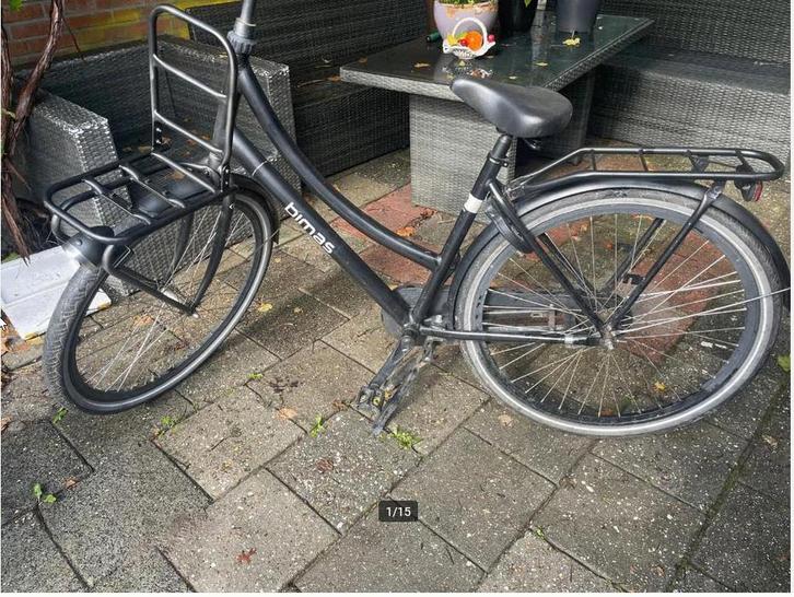 Bimas fiets 28 Inch Damesfietsen-Omafietsen, Fietsen en Brommers, Fietsen | Dames | Omafietsen, Zo goed als nieuw, Ophalen of Verzenden