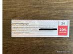 Kortingsbon voor sauna Sanadome Nijmegen (KWF), Tickets en Kaartjes, Kortingen en Cadeaubonnen, Drie personen of meer, Kortingsbon