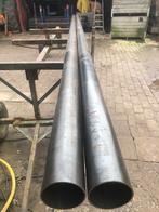Gelaste stalen buis , pijp, Doe-het-zelf en Verbouw, Buizen en Afvoer, Ophalen, Overige materialen, 4 tot 6 meter, 80 mm of meer