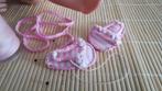 Poppenkleertjes  Handgemaakte OPEN POPPENSCHOENTJES voetje 6, Ophalen of Verzenden, Nieuw, Babypop