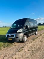 Peugeot Boxer Camper L2H2 | 4pers  | off-grid | veel extra's, Auto's, Peugeot, 13 km/l, 4 stoelen, 2500 kg, Zwart