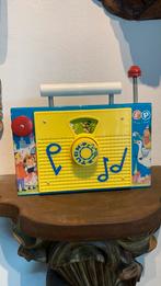 Fisher price muziekdoos radio speelgoed werkt 1960 retro, Kinderen en Baby's, Speelgoed | Fisher-Price, Ophalen of Verzenden, Gebruikt