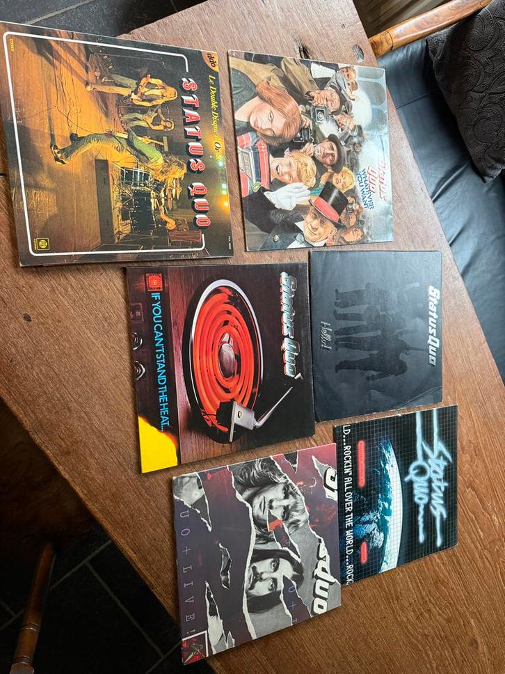 Status Quo - 6 Vinyl LP's - Classic Rock Collectie, Cd's en Dvd's, Vinyl | Rock, Gebruikt, Poprock, Overige formaten, Ophalen of Verzenden
