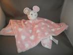 primark muis roze doek met witte hartjes en grijs strikje, Ophalen of Verzenden, Nieuw, Overige typen