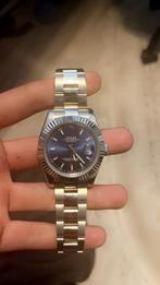 1:1 rolex datejust bright blue, Ophalen, Staal, Rolex, Polshorloge
