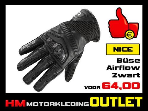 Motorhandschoen Buse Airflow - Zwart - Zomerhandschoen, Motoren, Kleding | Motorkleding, Handschoenen, Dames, Heren, Kinderen