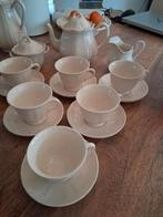 Wedgwood Queens Plain Compleet Thee Servies, Huis en Inrichting, Keuken | Servies, Ophalen of Verzenden, Zo goed als nieuw, Porselein