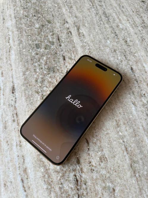Iphone 14 Pro Max 128GB Goud, Telecommunicatie, Mobiele telefoons | Apple iPhone, Zo goed als nieuw, 128 GB, Goud, Ophalen of Verzenden