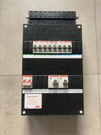 Abb 1fase meterkast met 8 groepen, complete groepenkast, Doe-het-zelf en Verbouw, Elektra en Kabels, Ophalen of Verzenden, Zo goed als nieuw