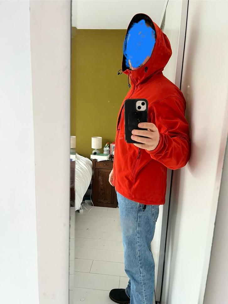 Arc’teryx MX hoody large oranje/rood, Kleding | Dames, Bodywarmers, Gedragen, Maat 42/44 (L), Rood, Ophalen of Verzenden