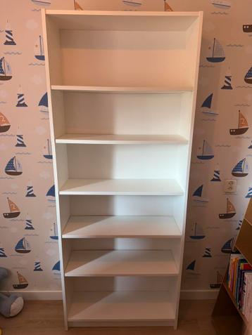 BILLY Boekenkast, wit, 80x28x202 cm - afbeelding 1