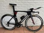Massini TT tijdritfiets maat L incl Stages vermogensmeter, Fietsen en Brommers, Fietsen | Racefietsen, Overige merken, Carbon