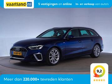 Audi A4 AVANT 35 TFSI S-Line Sport Aut. [ Navi Virtual Stoel beschikbaar voor biedingen