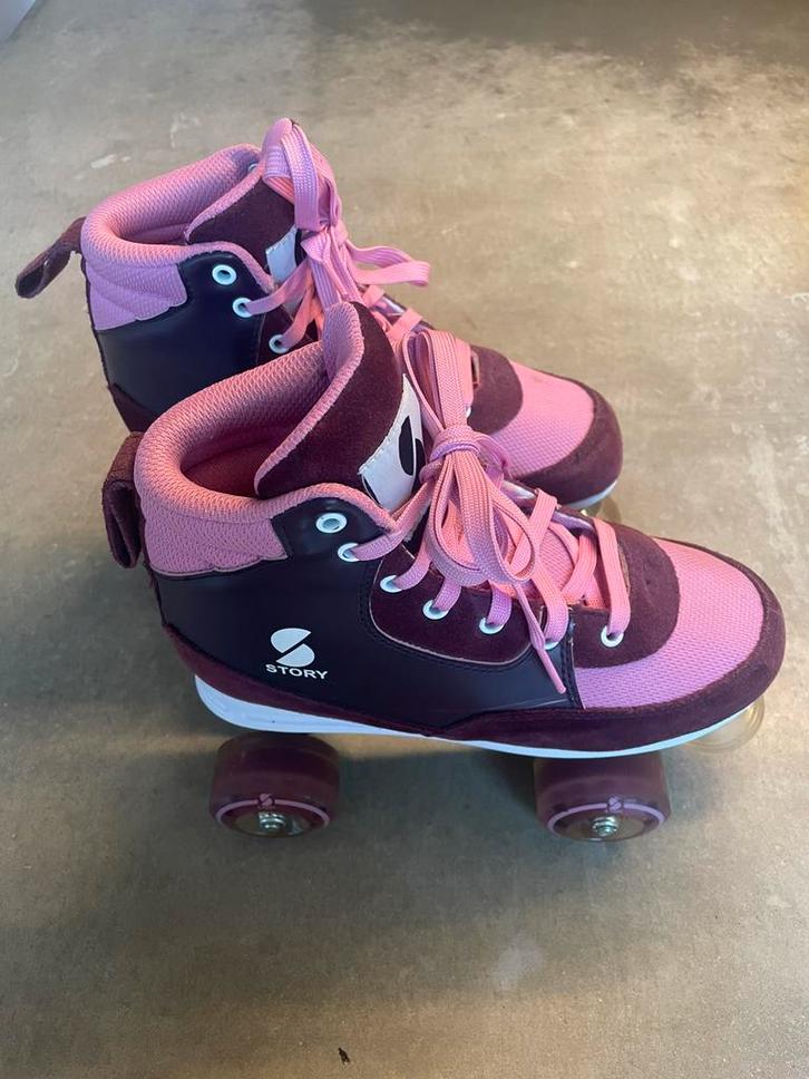 Story Duster Rolschaatsen maat 37, Kinderen en Baby's, Speelgoed | Buiten | Rolschaatsen, Zo goed als nieuw, Dames, Heren, Kinderen