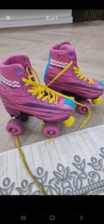 Roze rolschaatsen maat 34.35, Ophalen of Verzenden, Gebruikt, Dames