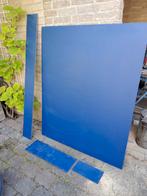 Trespa plaat 6 mm dik blauw, Doe-het-zelf en Verbouw, Platen en Panelen, Overige materialen, Minder dan 20 mm, Zo goed als nieuw