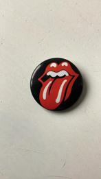 Kleine button Rolling Stones (tong), Verzamelen, Speldjes, Pins en Buttons, Button, Zo goed als nieuw, Verzenden, Overige onderwerpen