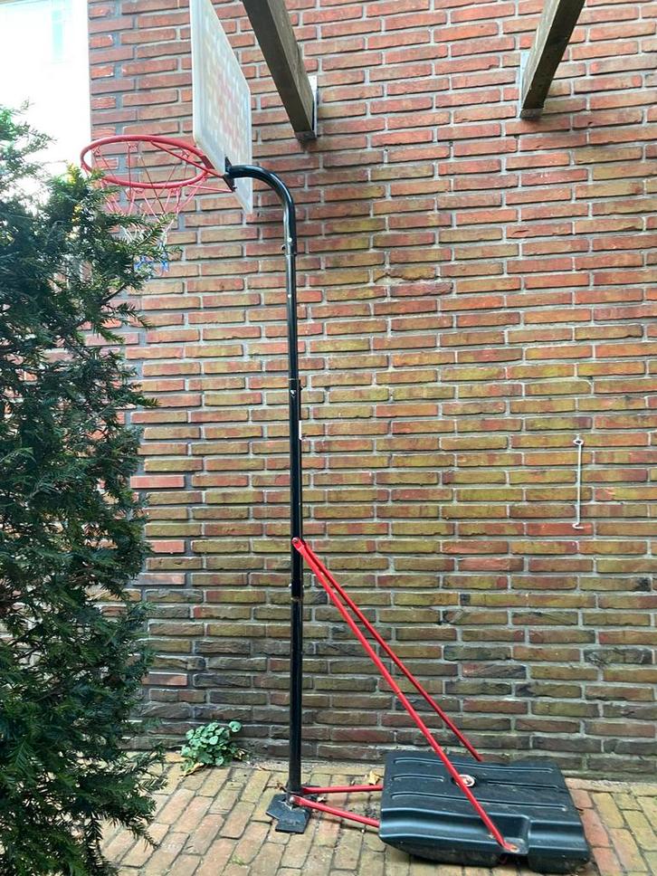 Dunlop Mobiele Basketbalpaal - Klaar voor gebruik!, Sport en Fitness, Basketbal, Gebruikt, Ring, Bord of Paal, Ophalen