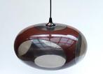 Vintage Massive Bug Eye hanglamp | bruin | izgs, Huis en Inrichting, Lampen | Hanglampen, Kunststof, Gebruikt, ., Ophalen of Verzenden