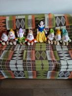 Sneeuwwitje 7 dwergen knuffels., Ophalen of Verzenden, Zo goed als nieuw, Overige typen