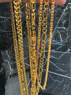 21k Gouden Dubai Collectie - Armbanden & Kettingen, Ophalen of Verzenden, Nieuw, Goud, Met hanger