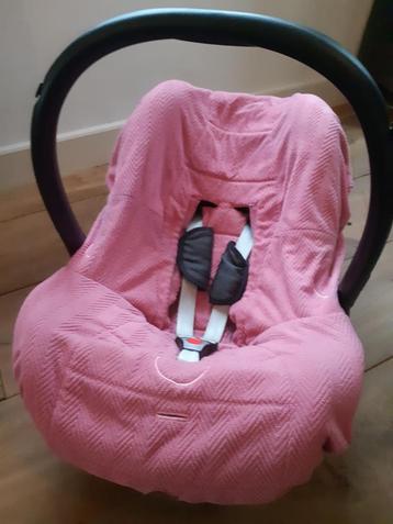 Maxi cosi hoes oud roze Lodger