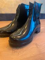 Korte regenlaarzen, Ophalen, Zo goed als nieuw, Zwart, Regenlaarzen