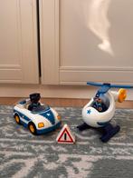 Playmobil 123 politie auto en politie helikopter, Ophalen of Verzenden