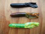 3 stuks Powerbait Tube kunstaas shads /roofvis shads, Ophalen of Verzenden, Nieuw, Kunstaas