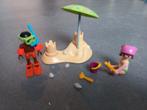 Playmobil 9085 kinderen met zandkasteel, Ophalen of Verzenden, Zo goed als nieuw