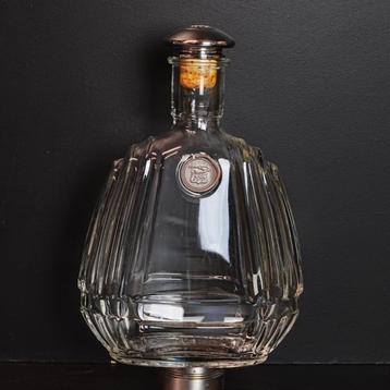 Martell kristallen France cognac fles. 23 cm hoog.   beschikbaar voor biedingen