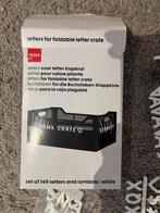 HEMA Letters voor Klapkrat - Compleet, Doe-het-zelf en Verbouw, Kratten en Dozen, Overige typen, Minder dan 35 cm, Minder dan 50 cm