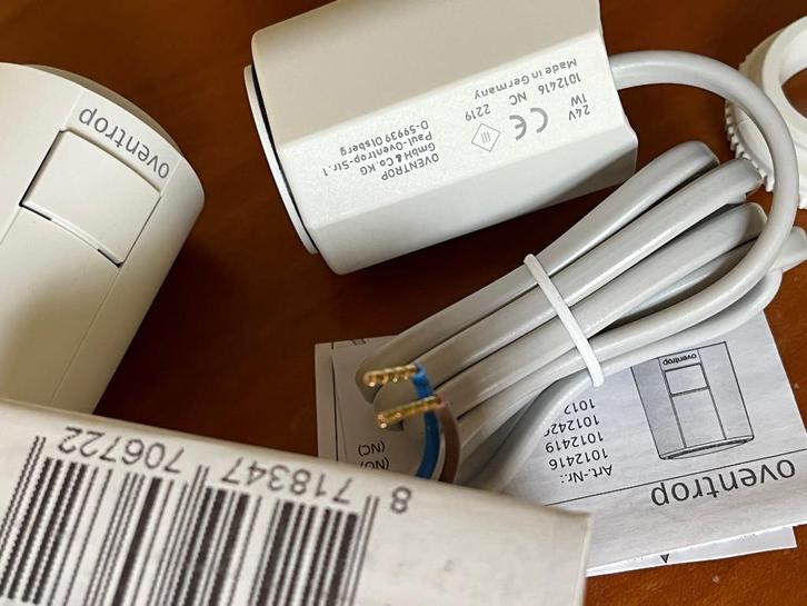 Oventrop zonemotor 1012416 24V NC | Komfort 51002711 |Uponor, Doe-het-zelf en Verbouw, Geisers en Boilers, Nieuw, Onderdeel, Minder dan 20 liter