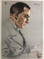 WO2 DUITS kleurenafbeelding Grossadmiral Raeder 1941, Verzenden, Marine, Duitsland, Foto of Poster