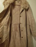 Echte suède vintage lange mantel, Kleding | Dames, Jassen | Winter, Ophalen, Beige, Ledermann, Maat 36 (S)