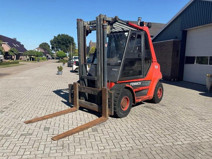 1995 Linde H80 D Vorkheftruck, Zakelijke goederen, Machines en Bouw | Heftrucks en Intern transport, Heftruck, Overige aandrijving