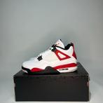 Jordan 4 Retro Red Cement maat 43, Kleding | Heren, Wit, Nike, Nieuw, Ophalen of Verzenden